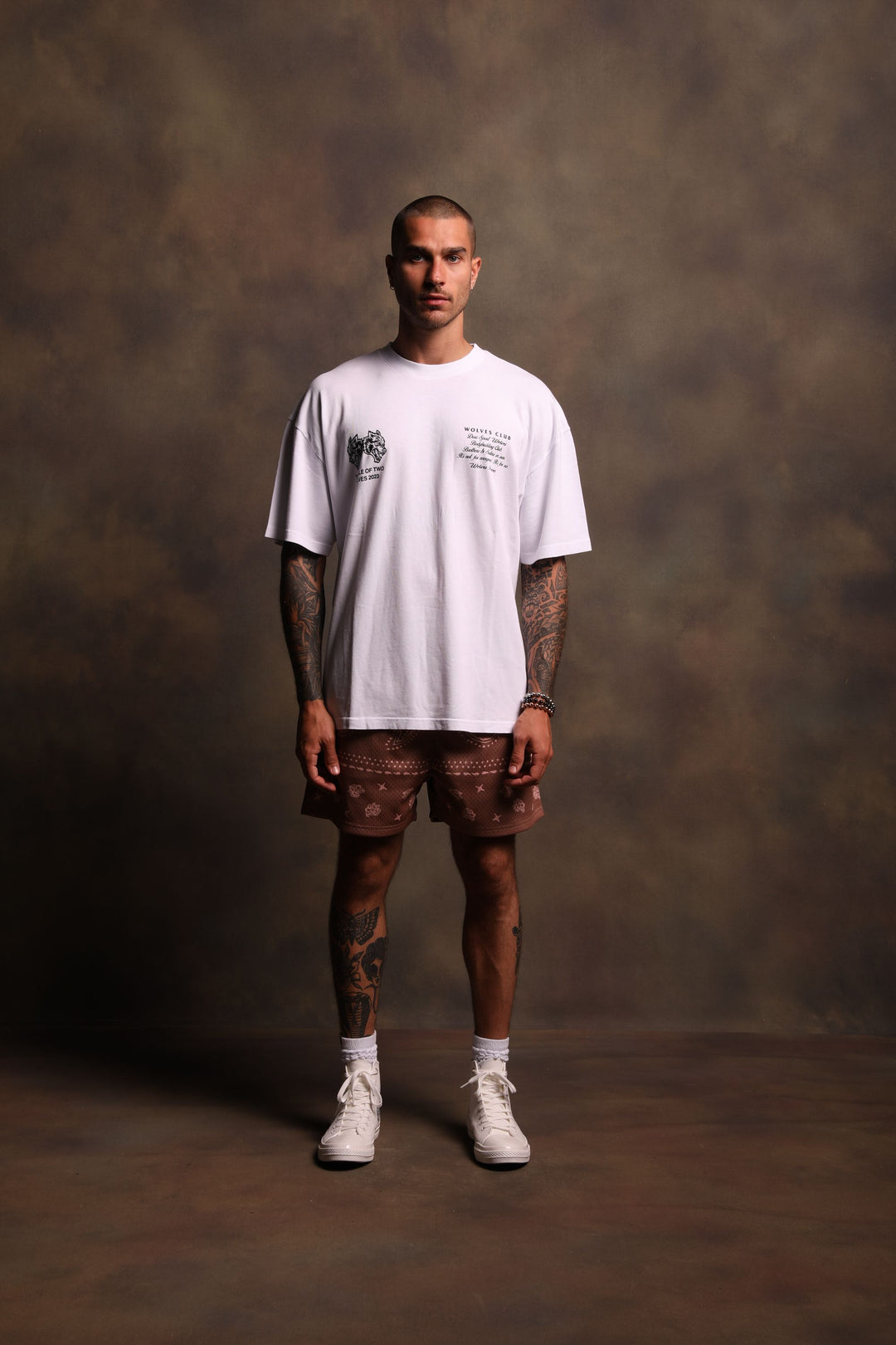 Balance "Premium" Oversized Tee in White