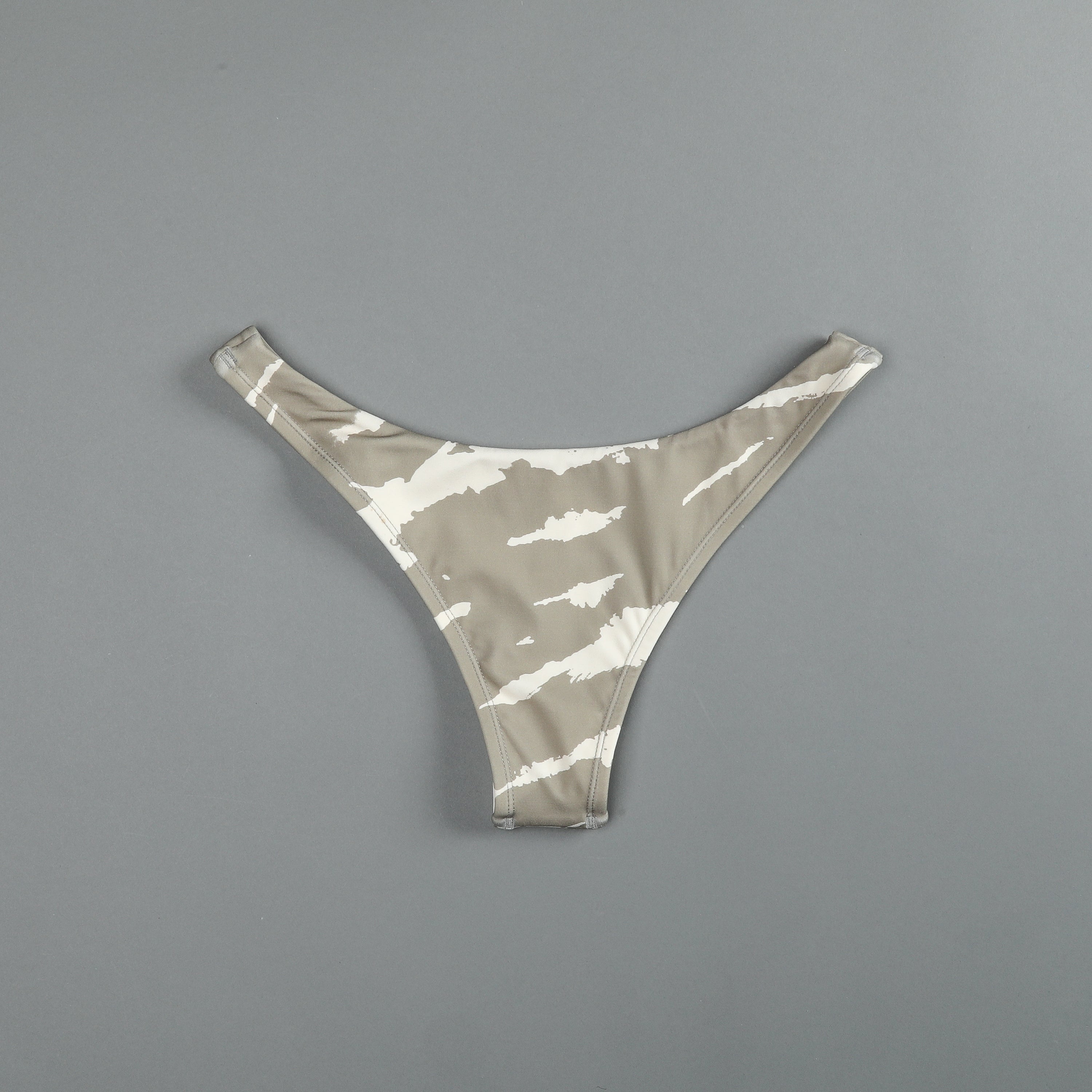 Hardcore Nikita Swim Bottom in Cacti Cream Native Camo