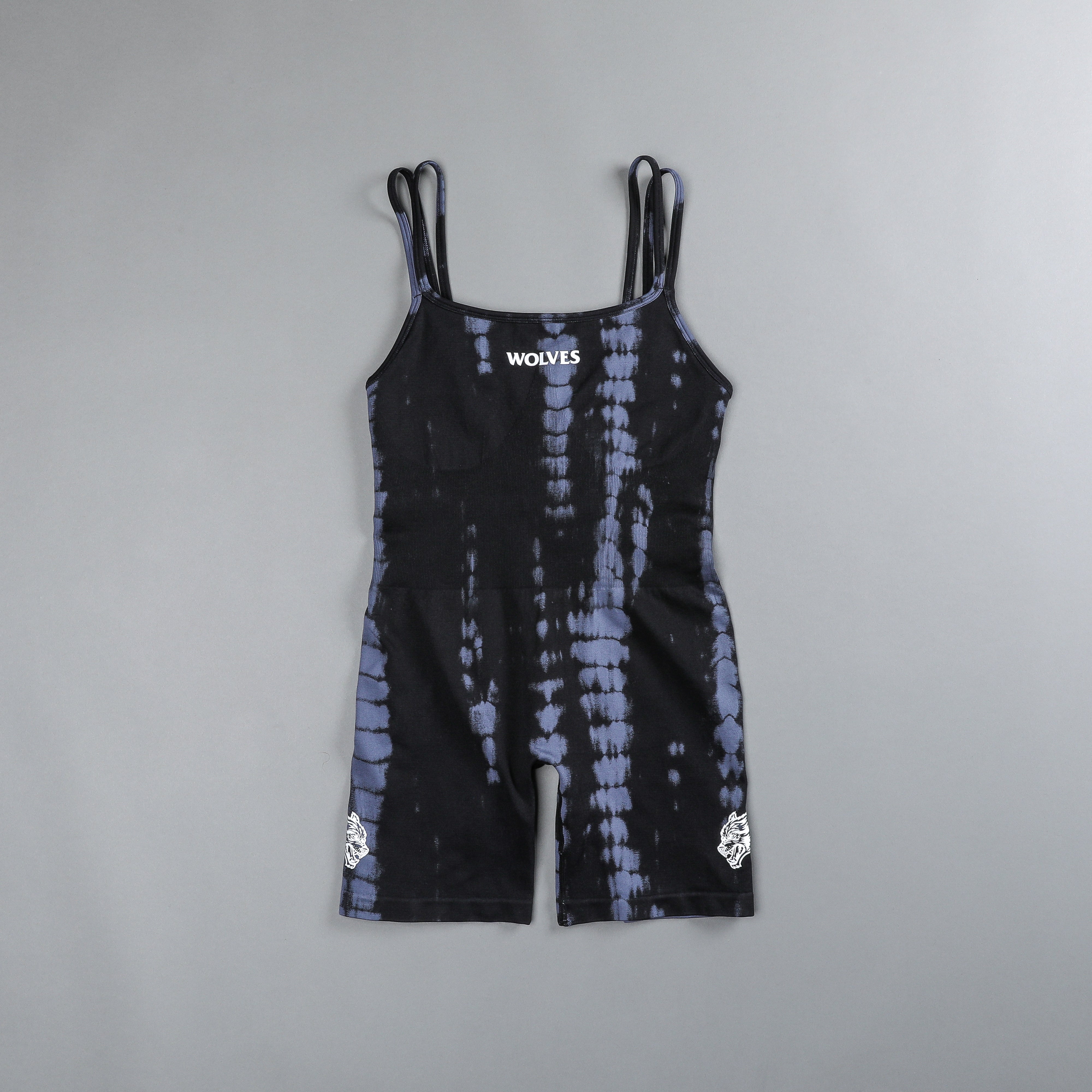 Hardcore Sierra Seamless Bodysuit in Tonal Midnight Blue Serpent