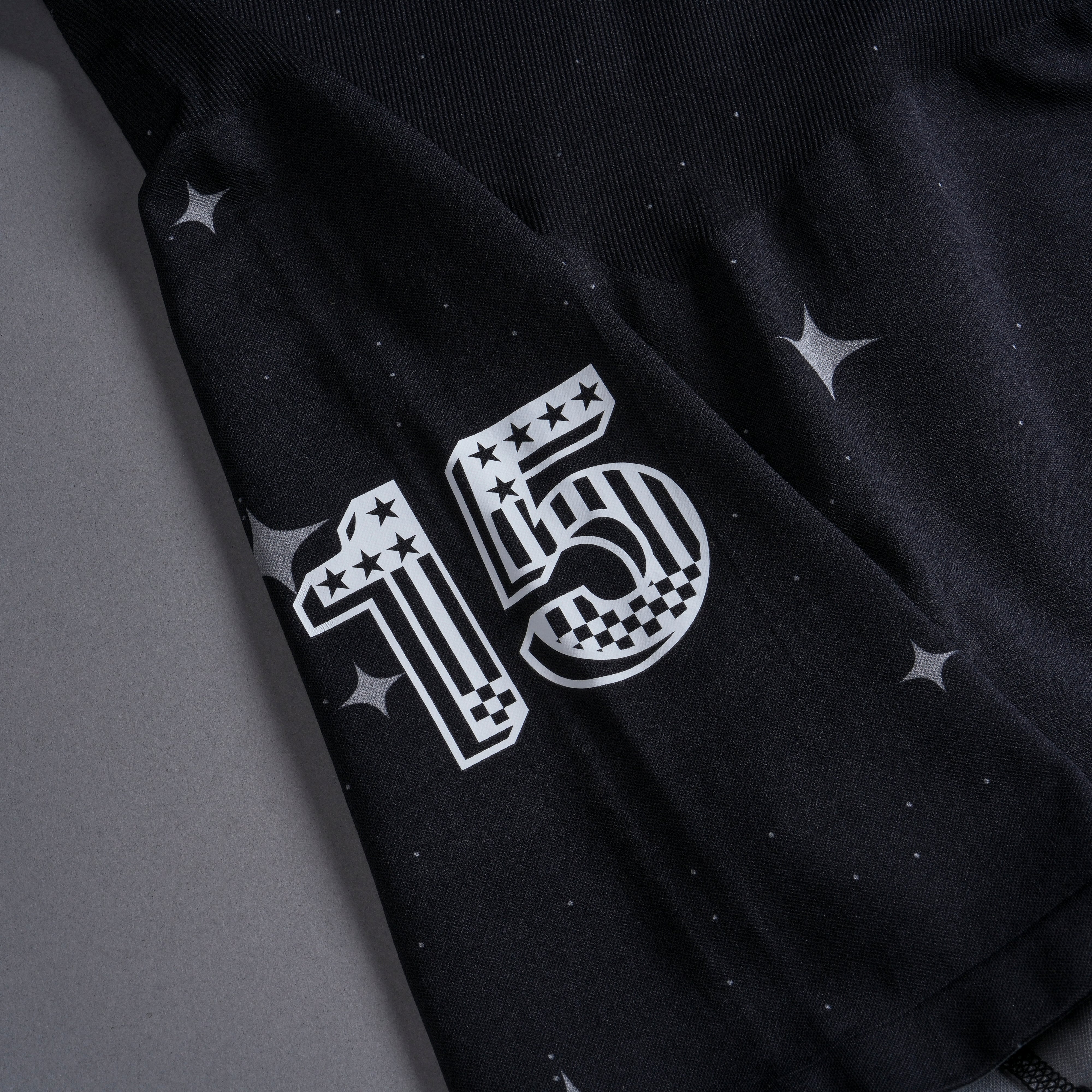 Throttle Sierra Seamless Bodysuit in Black Starry Night