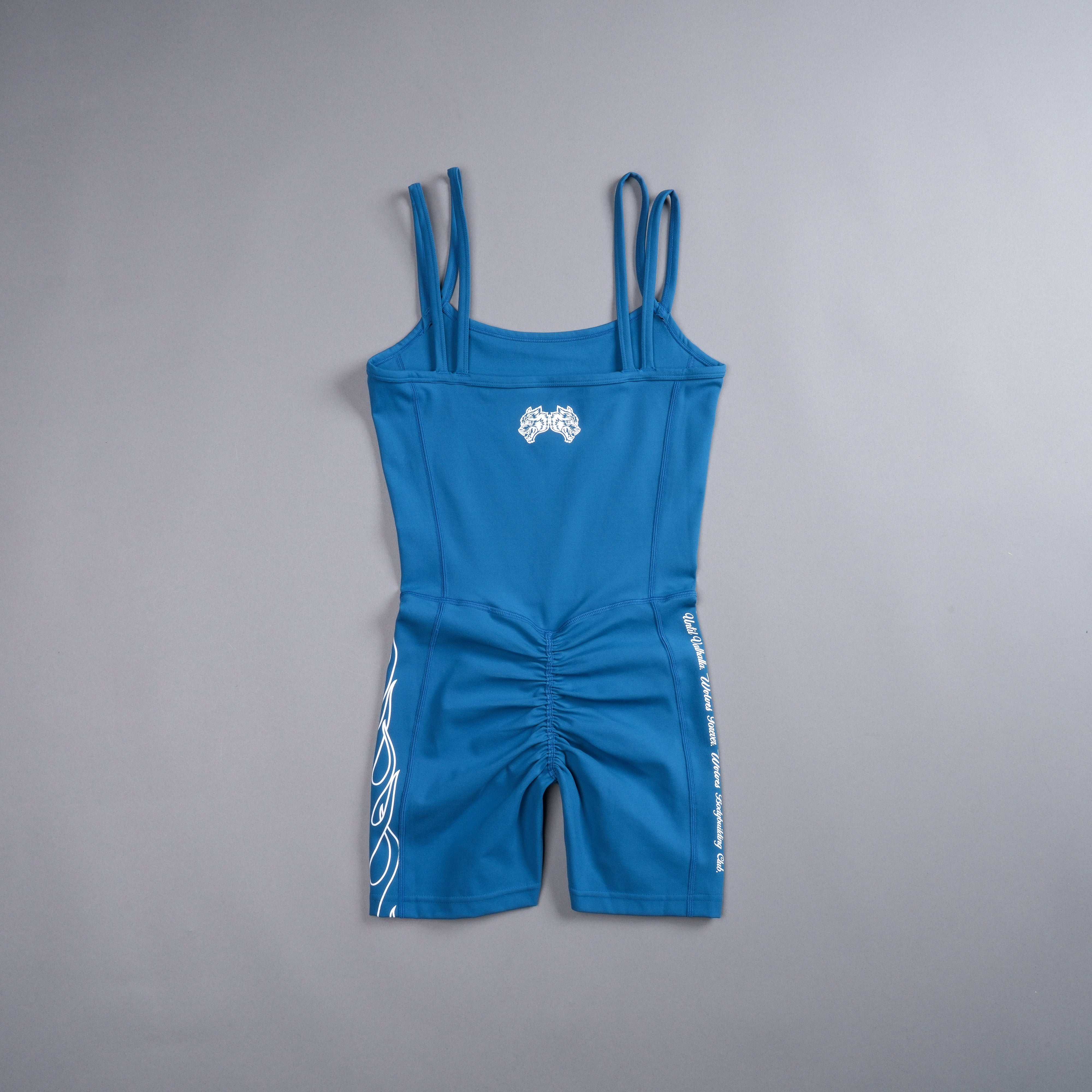 Flames Shay "Energy" Bodysuit in Sapphire Blue