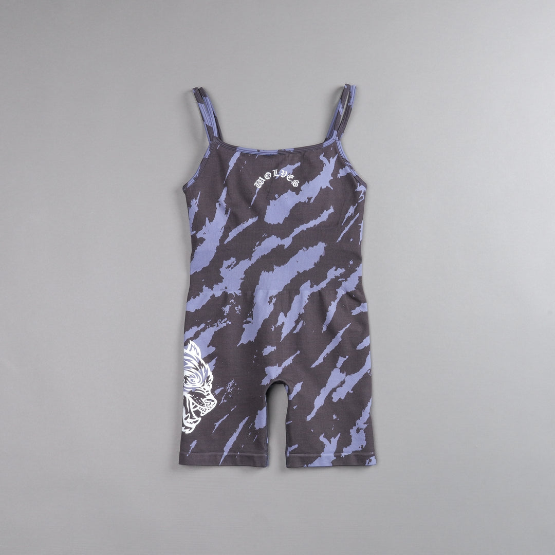 Chopper Sierra Seamless Bodysuit in Purple Stone Native Camo