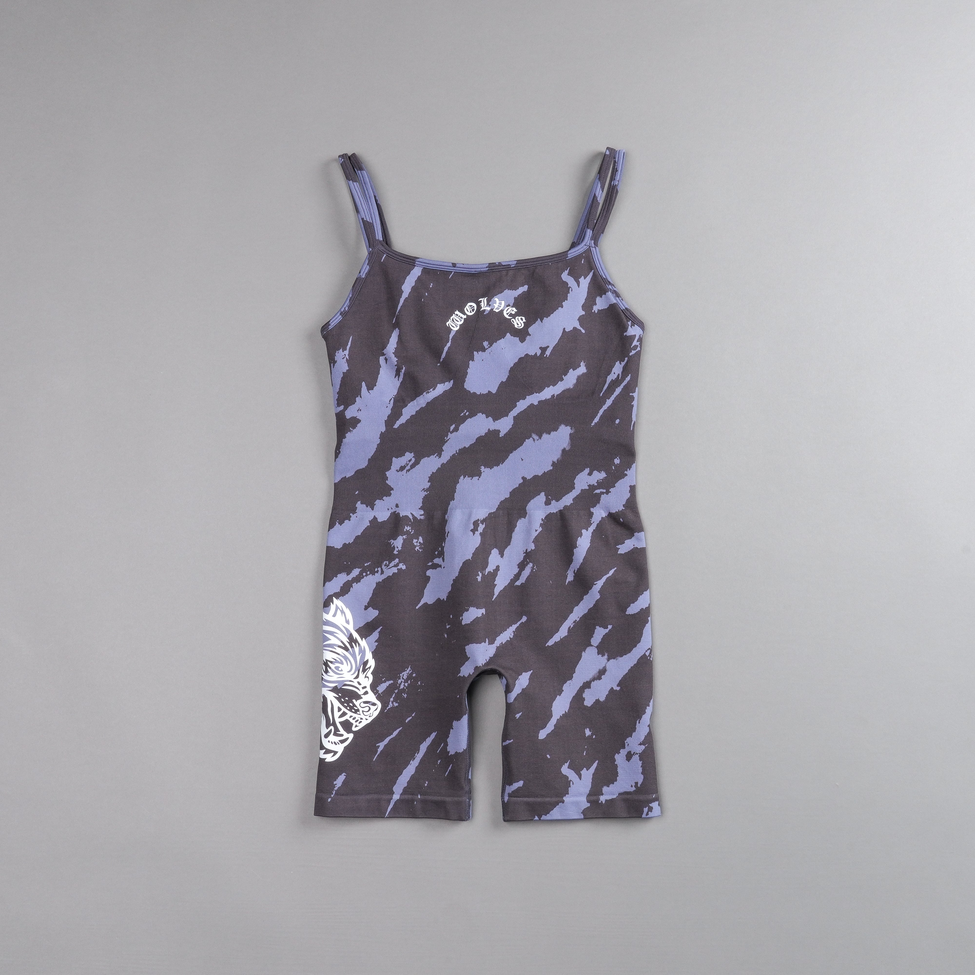 Chopper Sierra Seamless Bodysuit in Purple Stone Native Camo