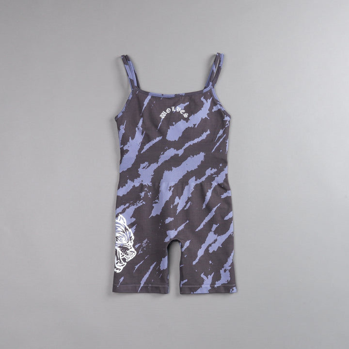 Chopper Sierra Seamless Bodysuit in Purple Stone Native Camo