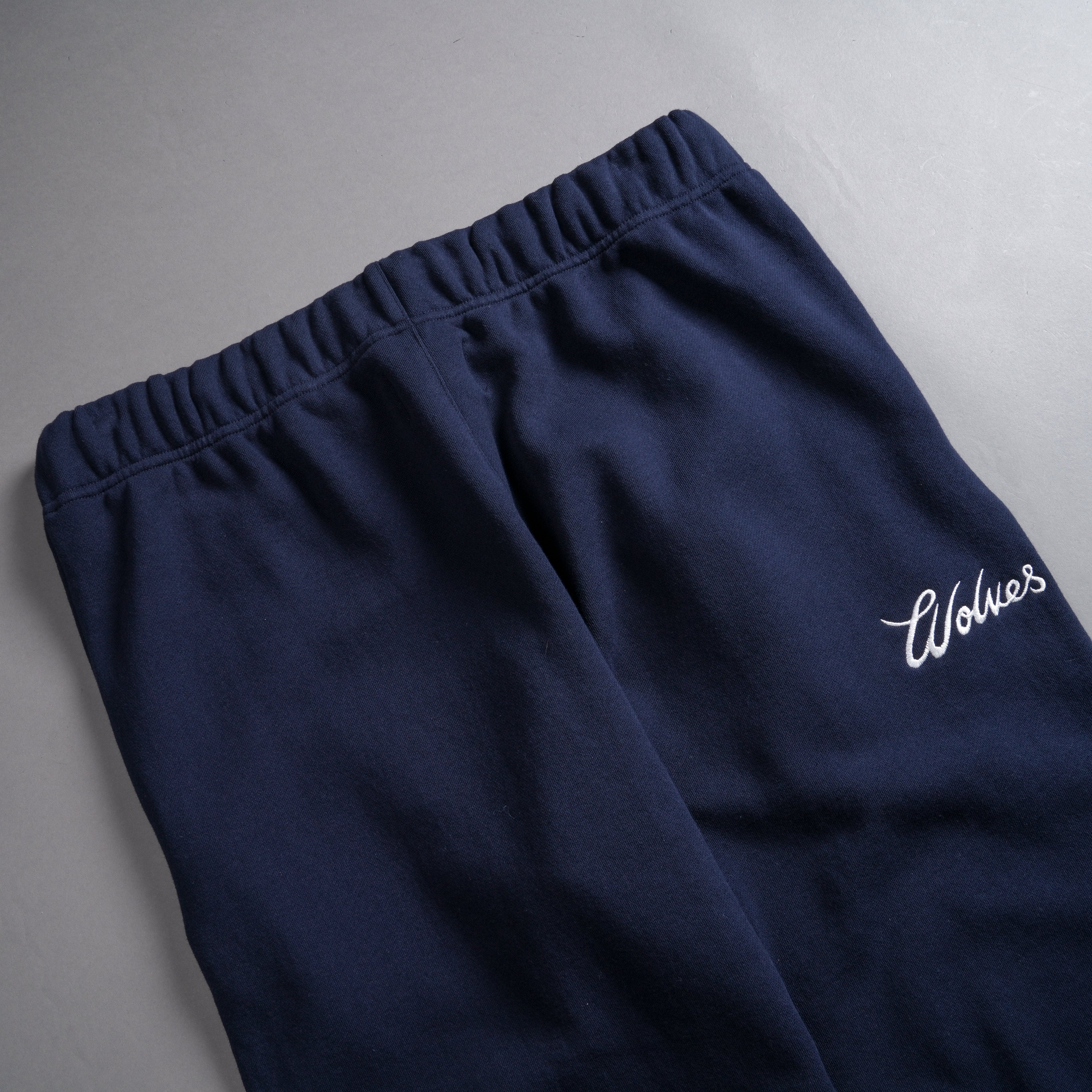 Wolves Roadster Track Bigelow Sweat Pants in Navy/White – DarcSport