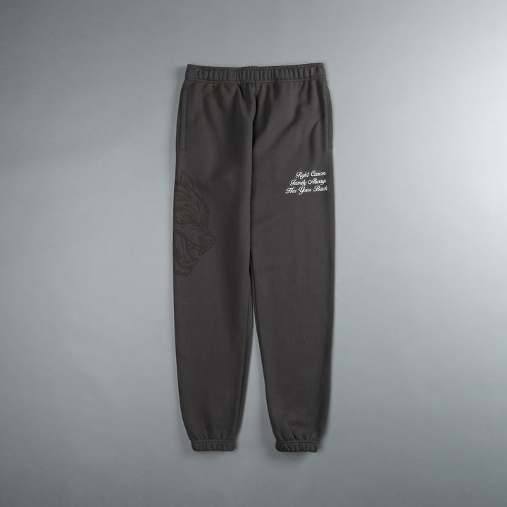 Always Have Your Back She Post Lounge Sweats in Wolf Gray/Black