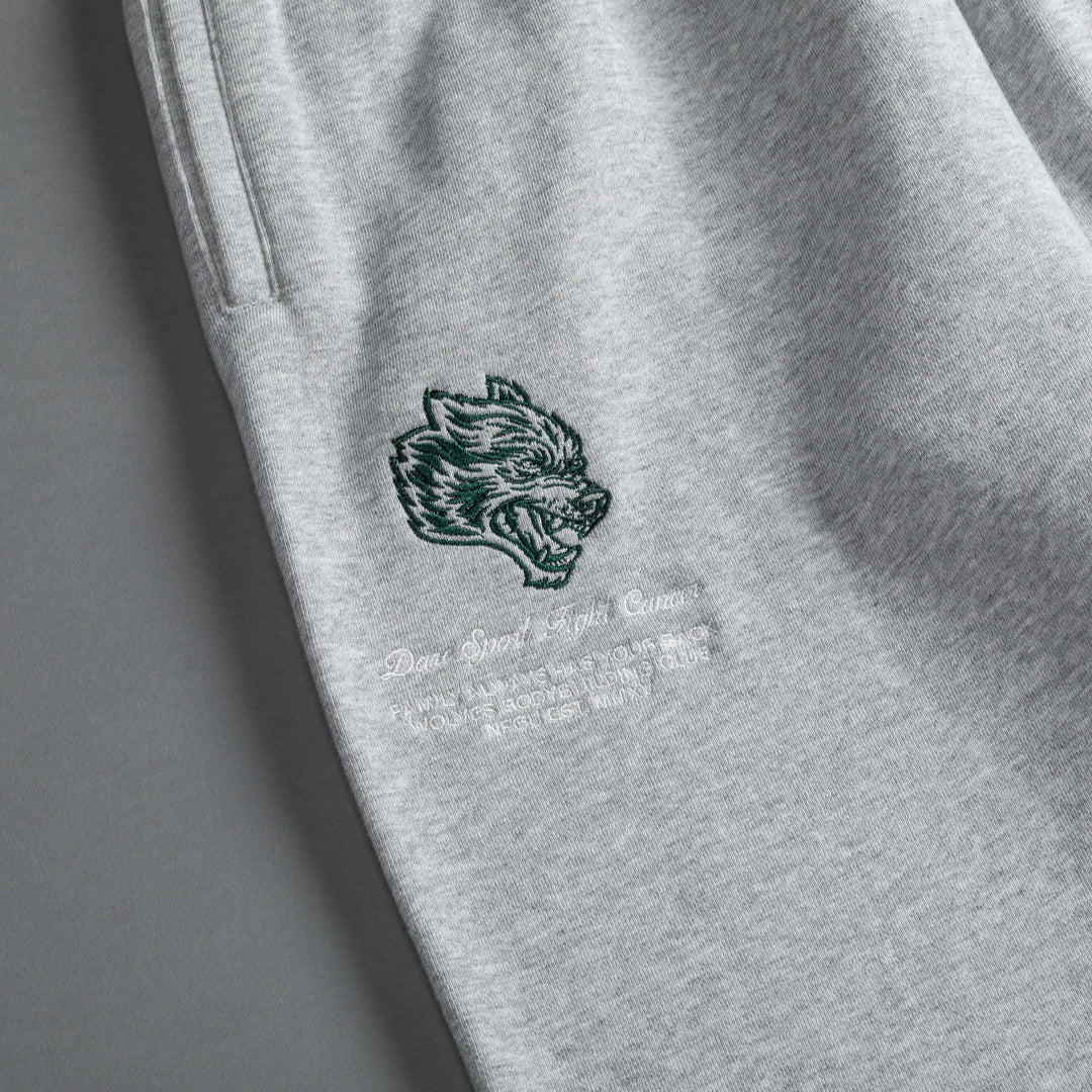 Inner Strength She Big Cozy Sweats in Light Athletic Gray