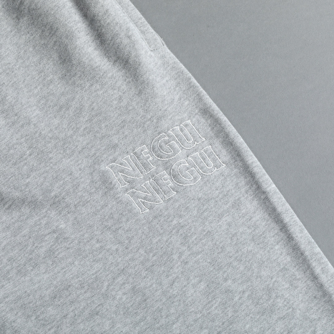 Inner Strength She Big Cozy Sweats in Light Athletic Gray