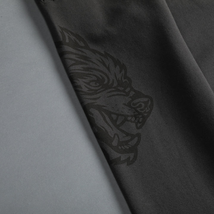Always Have Your Back She Post Lounge Sweats in Wolf Gray/Black