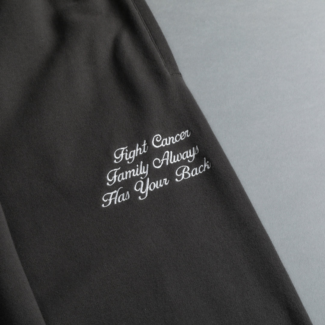 Always Have Your Back She Post Lounge Sweats in Wolf Gray/Black