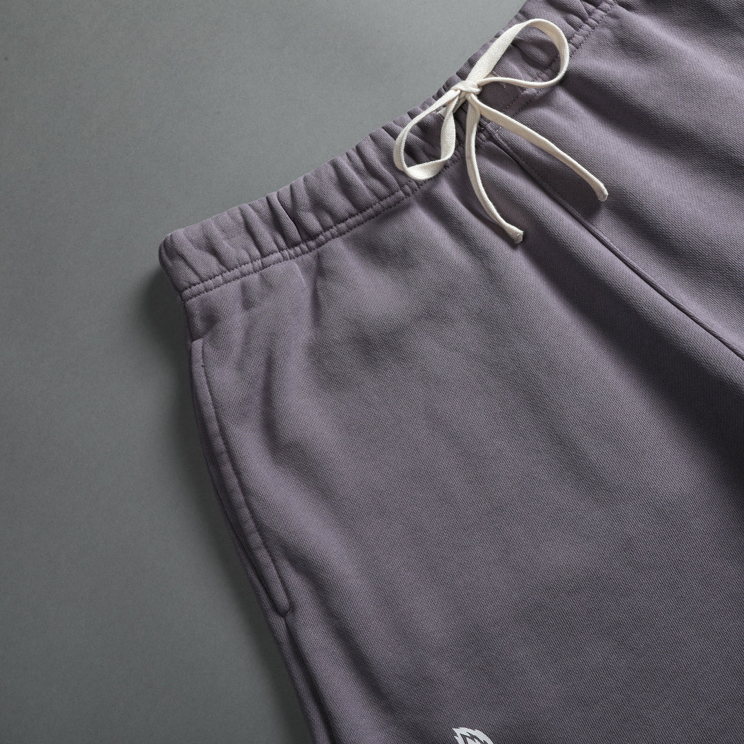 Respect Us V3 Post Lounge Sweat Shorts in Vintage Plum