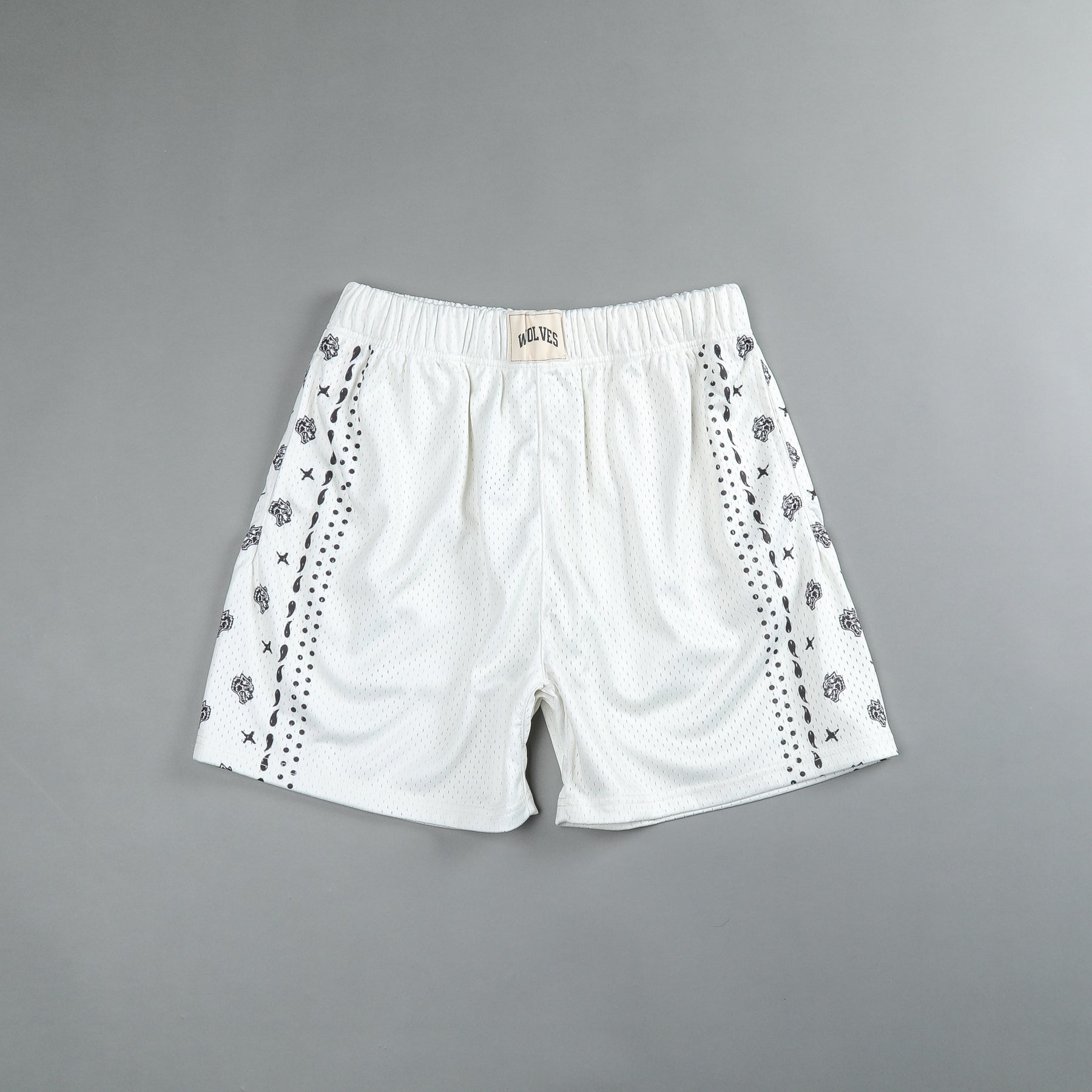 Western Mesh Shorts in Cream – DarcSport