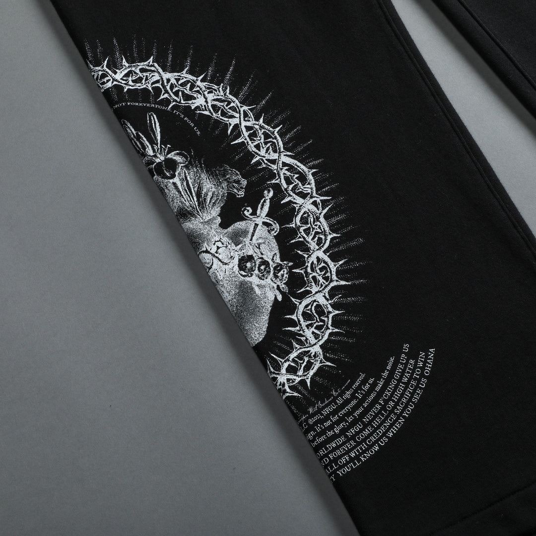 Sacred Heart Bigelow Sweat Pants in Black