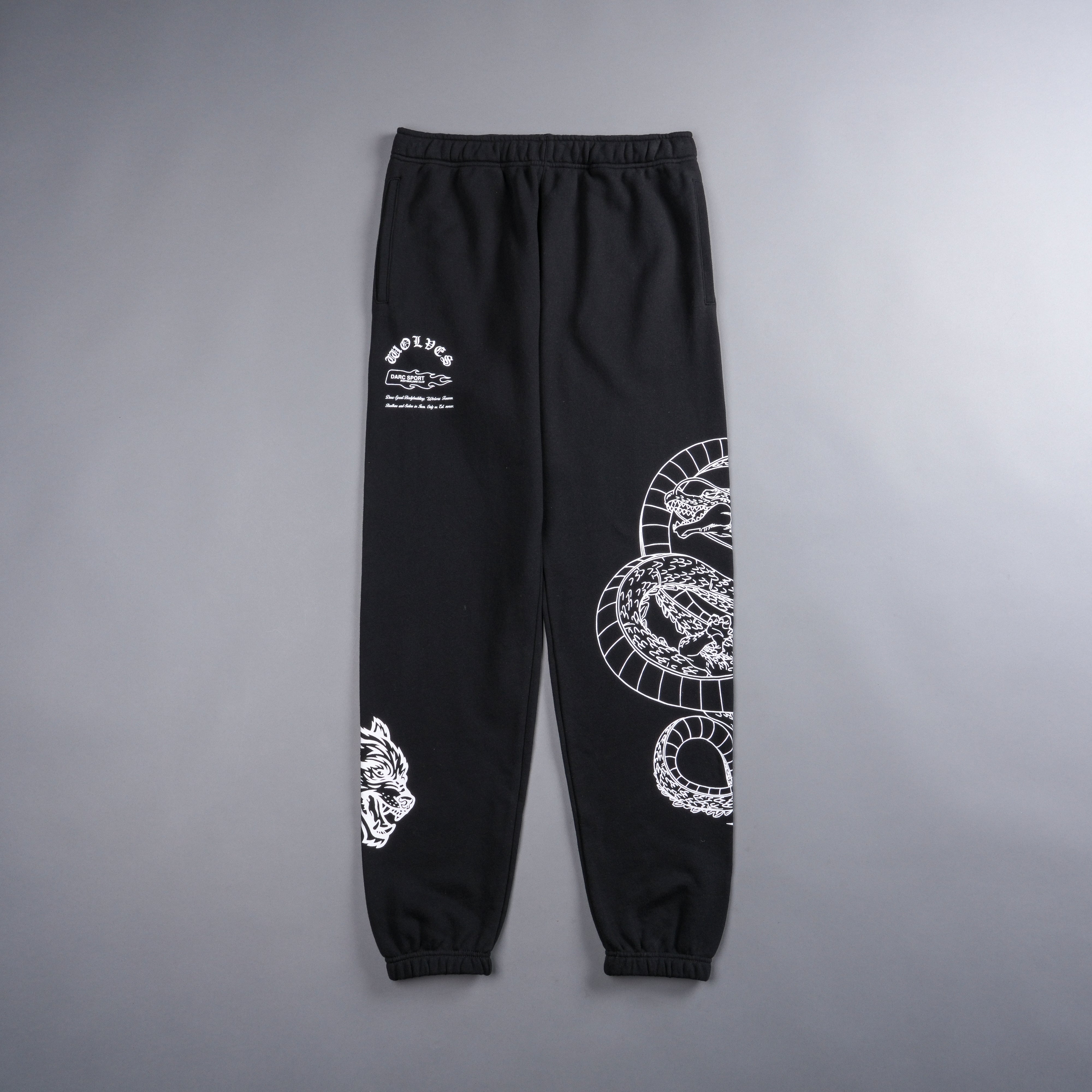 Our Wish Post Lounge Sweats in Black