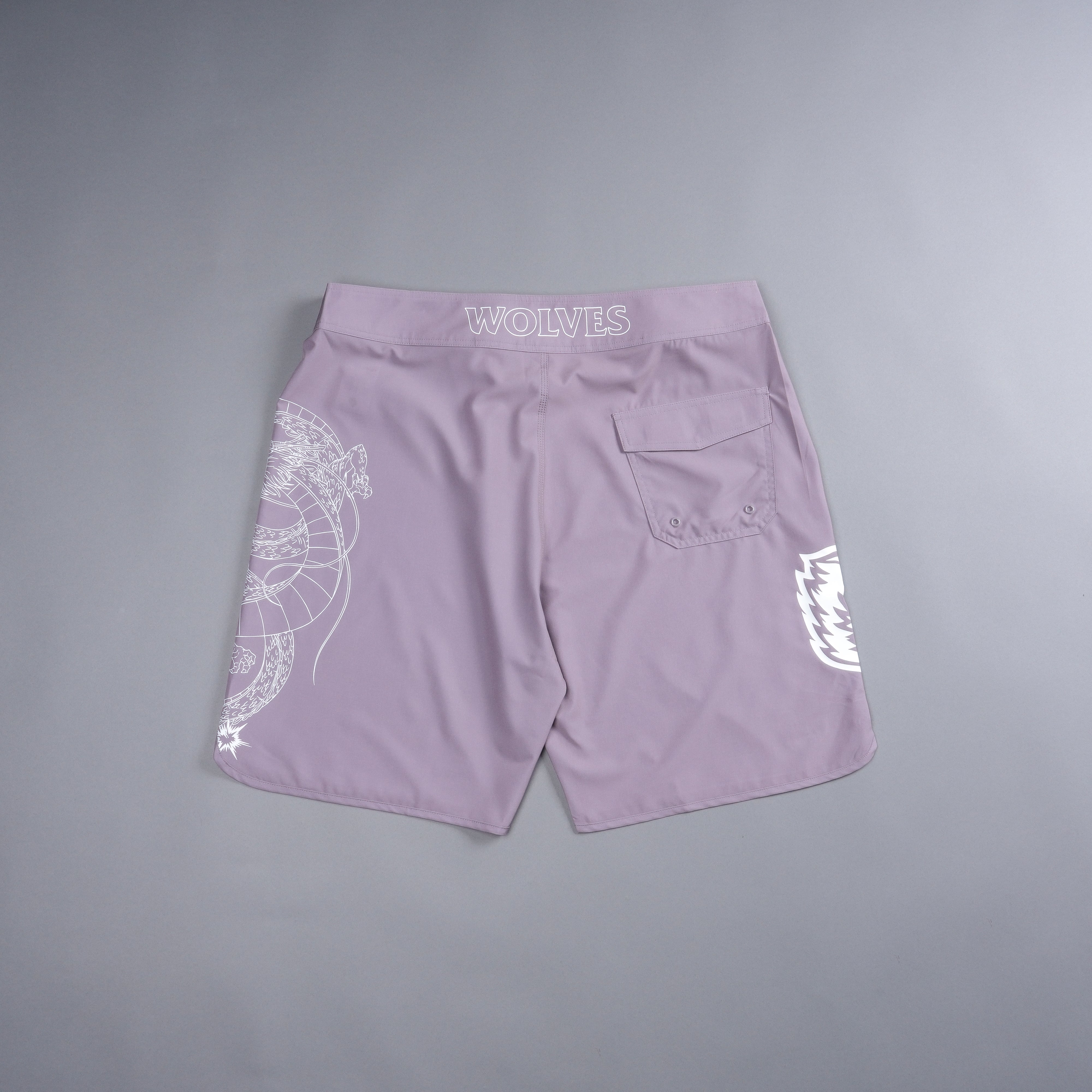 Shenron War Ready Stage Shorts in Pale Gray