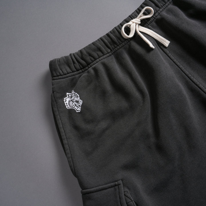 Chopper Batman Cornell Cargo Sweat Shorts in Wolf Gray