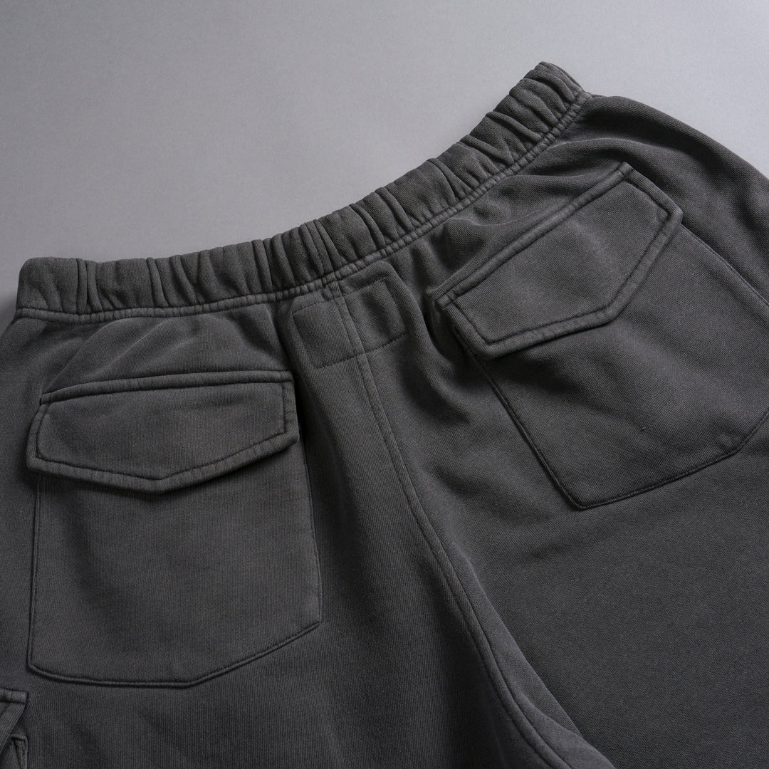 Chopper Batman Cornell Cargo Sweat Shorts in Wolf Gray