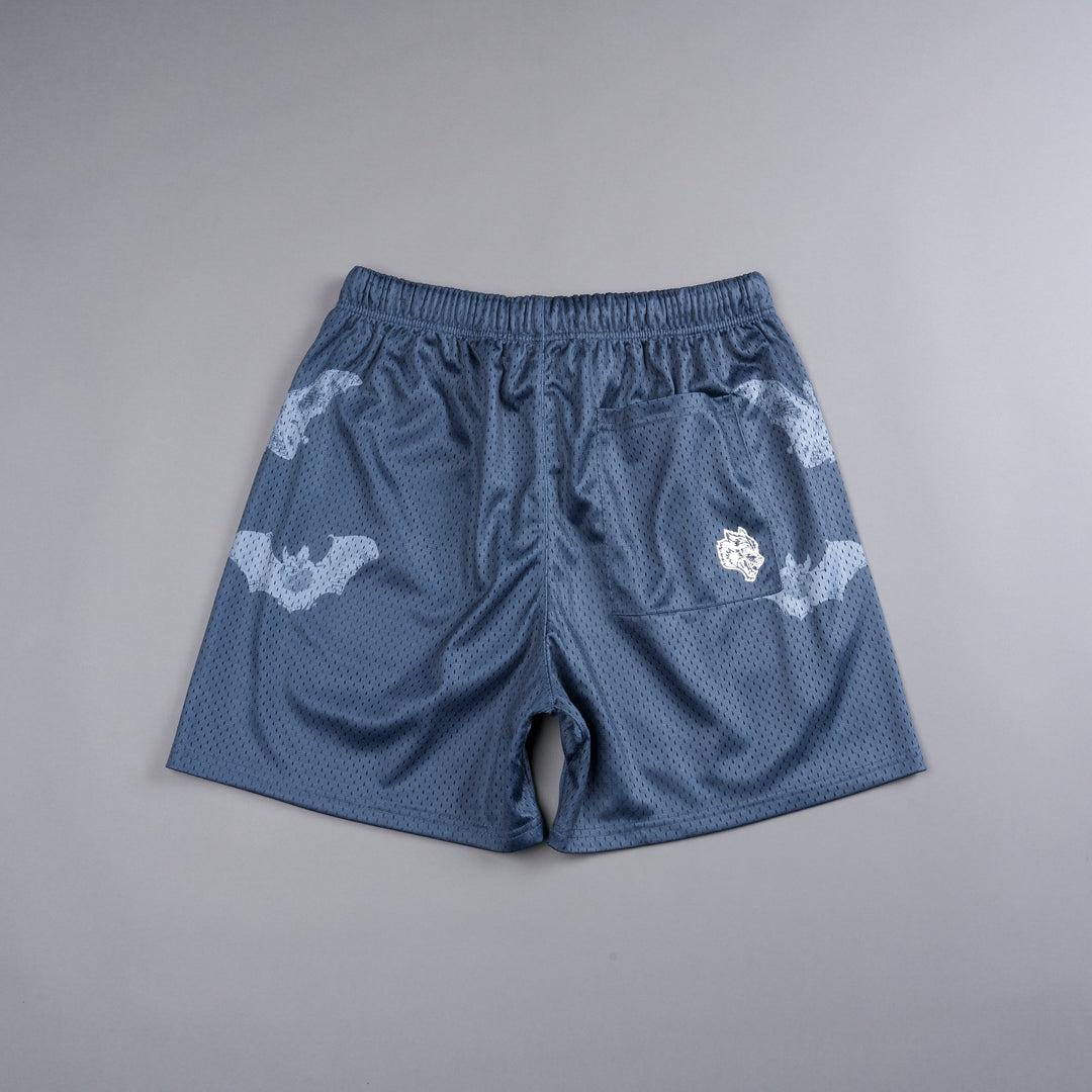 Darc Cave Mesh Shorts in Gotham Blue