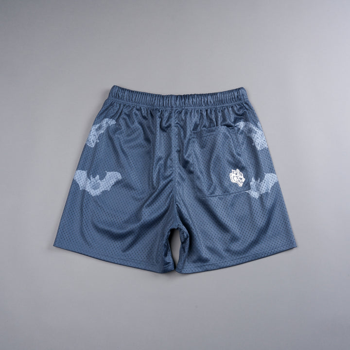 Darc Cave Mesh Shorts in Gotham Blue