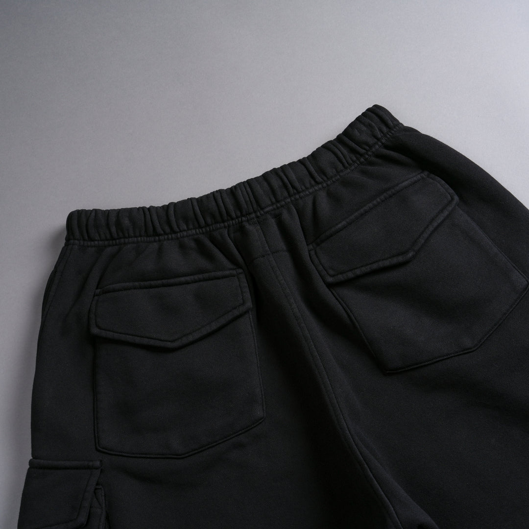 Chopper Batman Cornell Cargo Sweat Shorts in Black