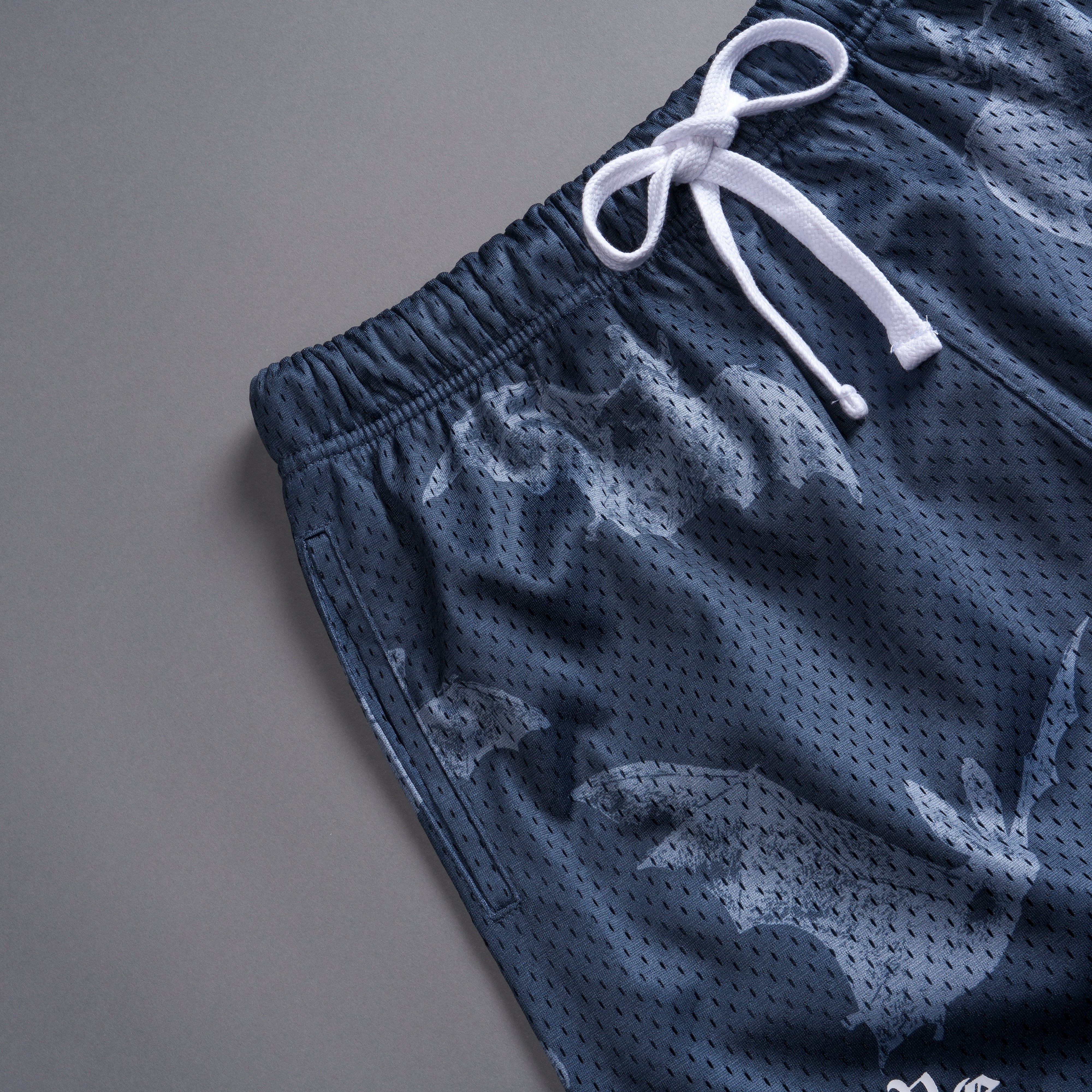 Darc Cave Mesh Shorts in Gotham Blue