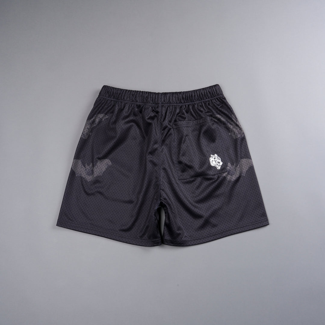 Darc Cave Mesh Shorts in Black