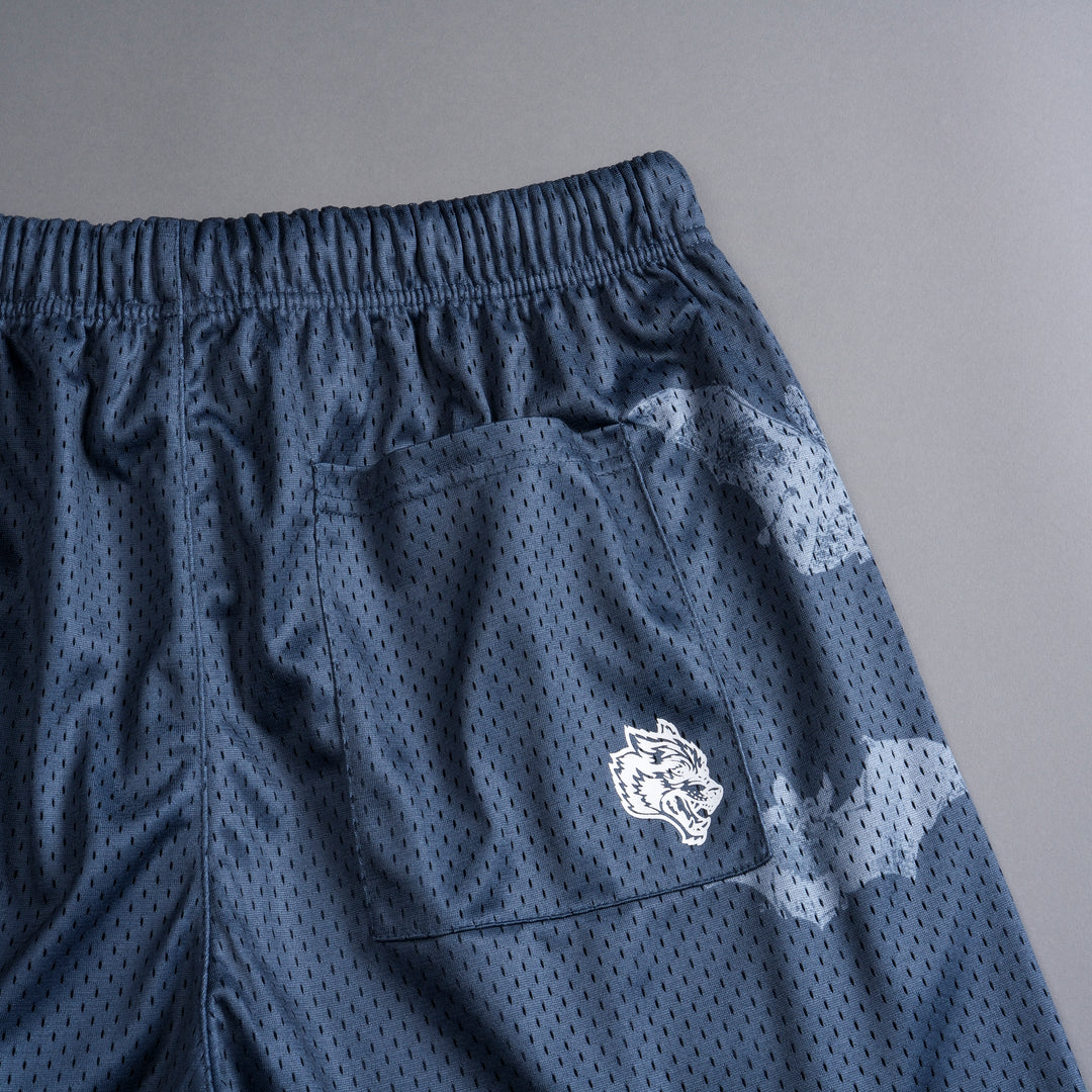 Darc Cave Mesh Shorts in Gotham Blue
