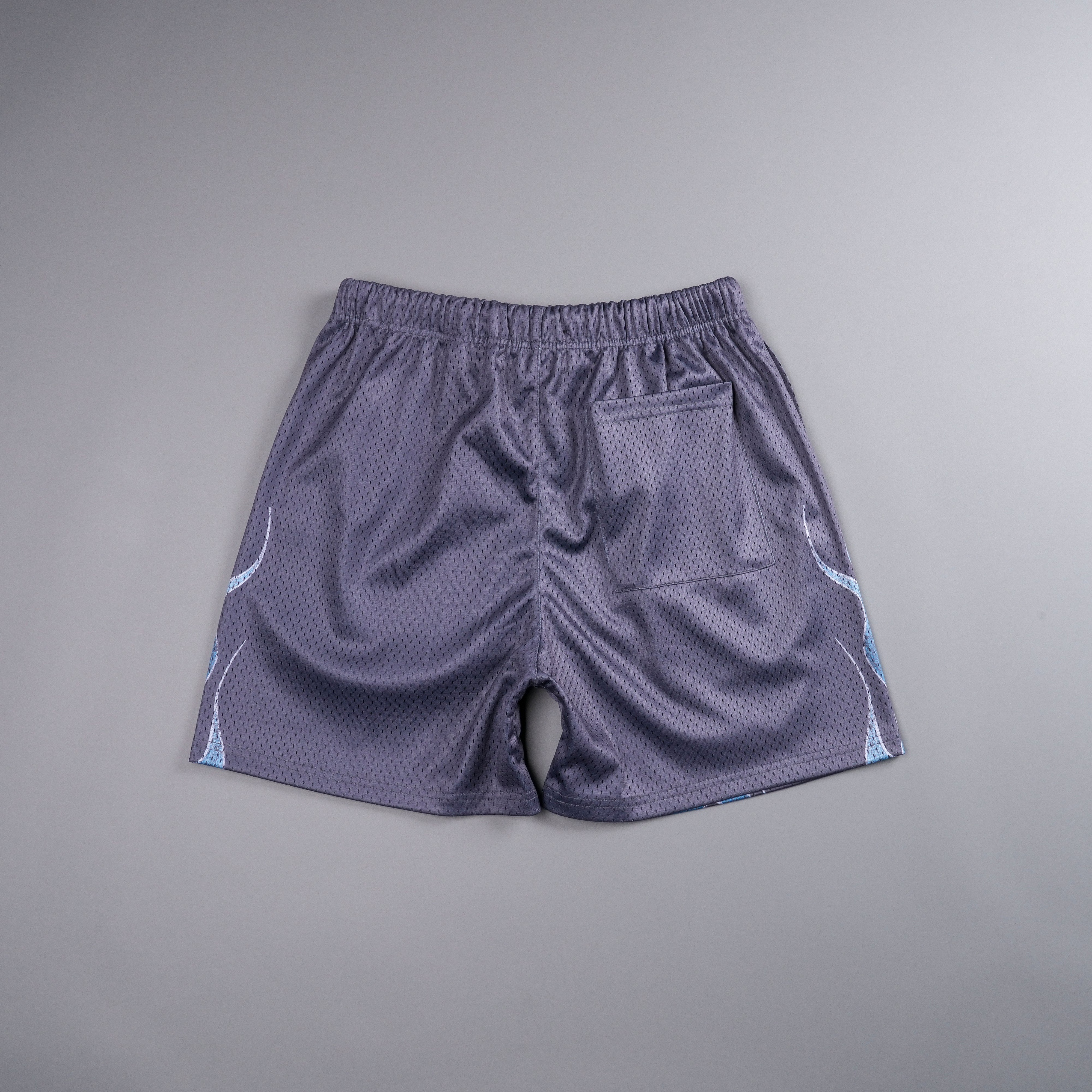 Full Throttle Mesh Shorts in Wolf Gray – DarcSport