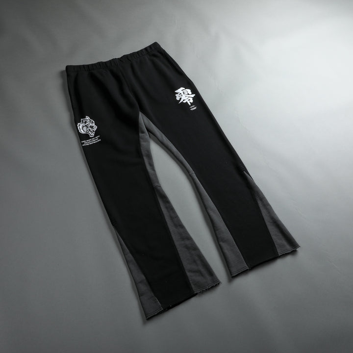 Pain Flare Sweat Pants in Black