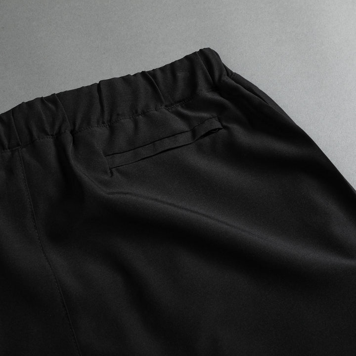 Life Moves Fast Compression Shorts in Black