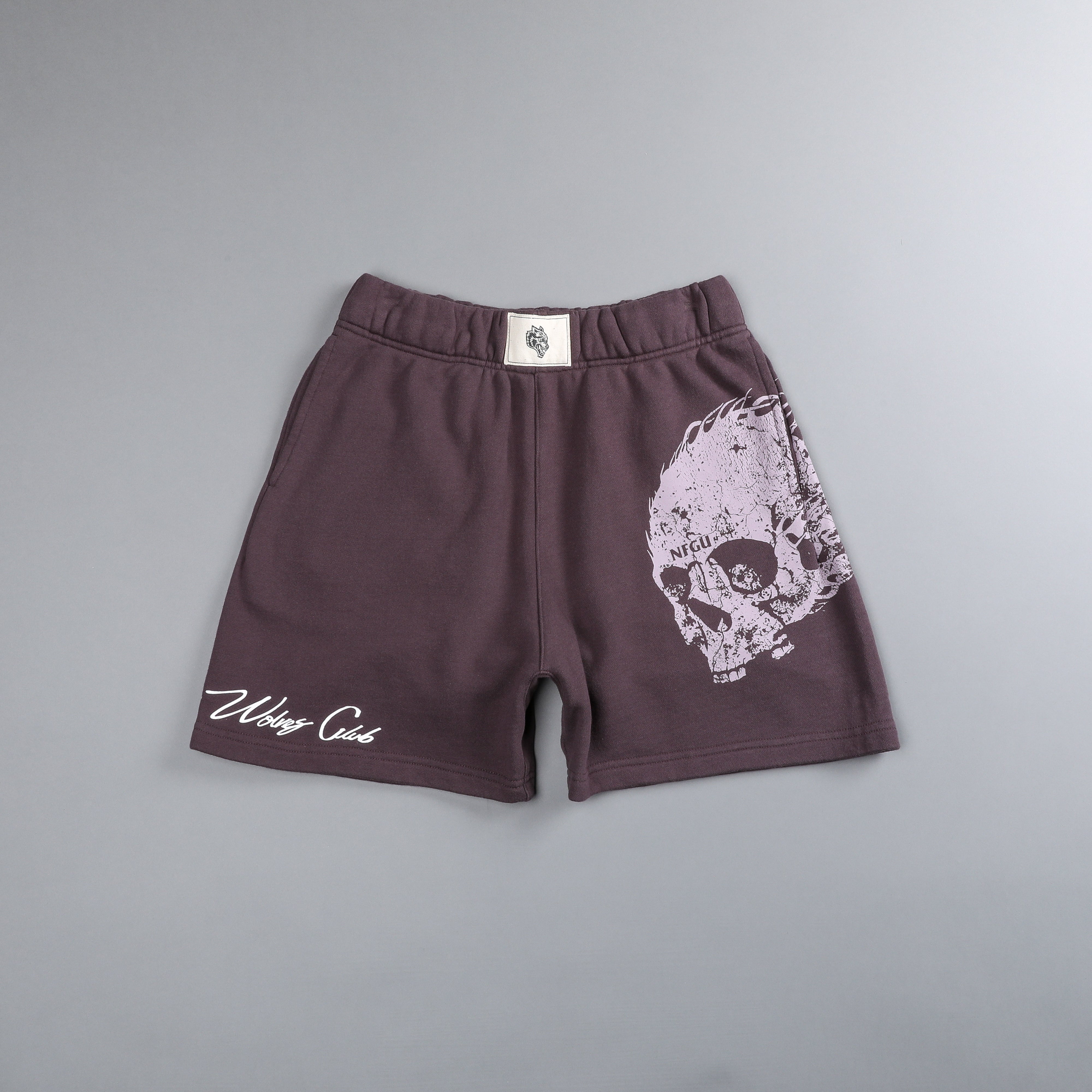 Until Mori Patch Liam Sweat Shorts in Purple Night – DarcSport