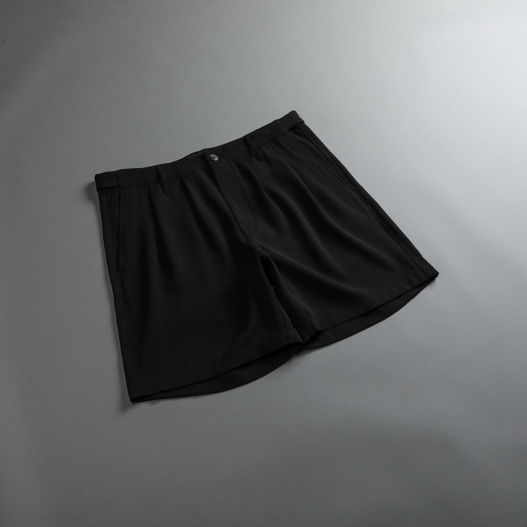 Wolf Head Cambridge Shorts in Black