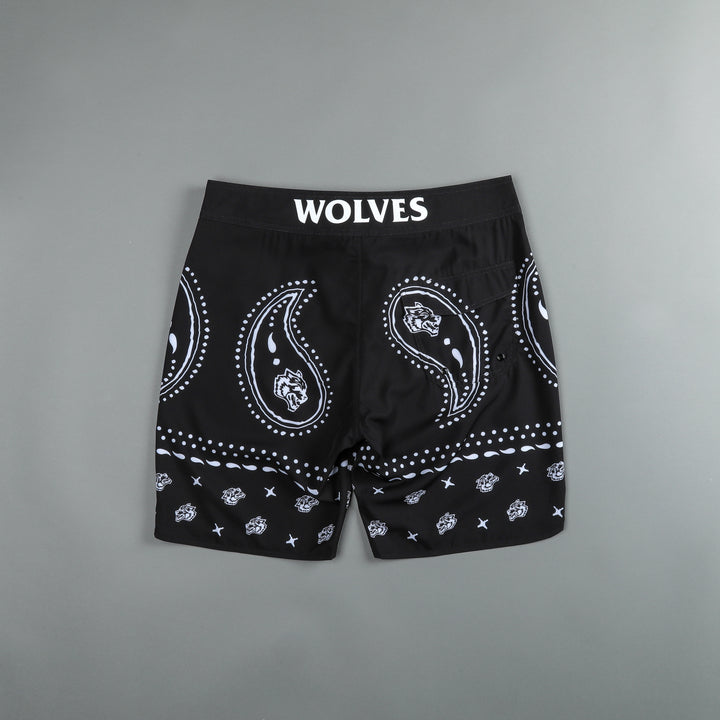 Southwest Stage Shorts in Black