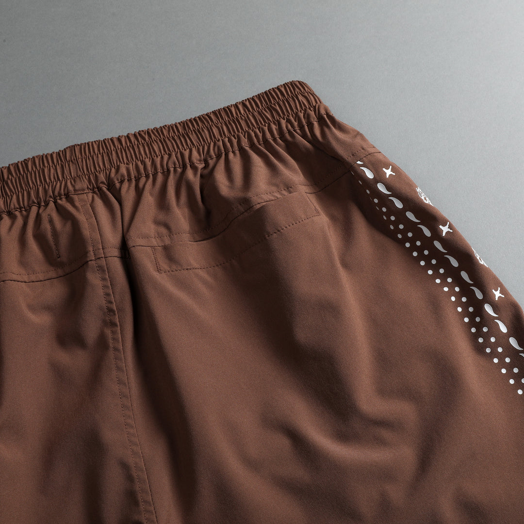 Western Reeves Shorts in Mojave Brown