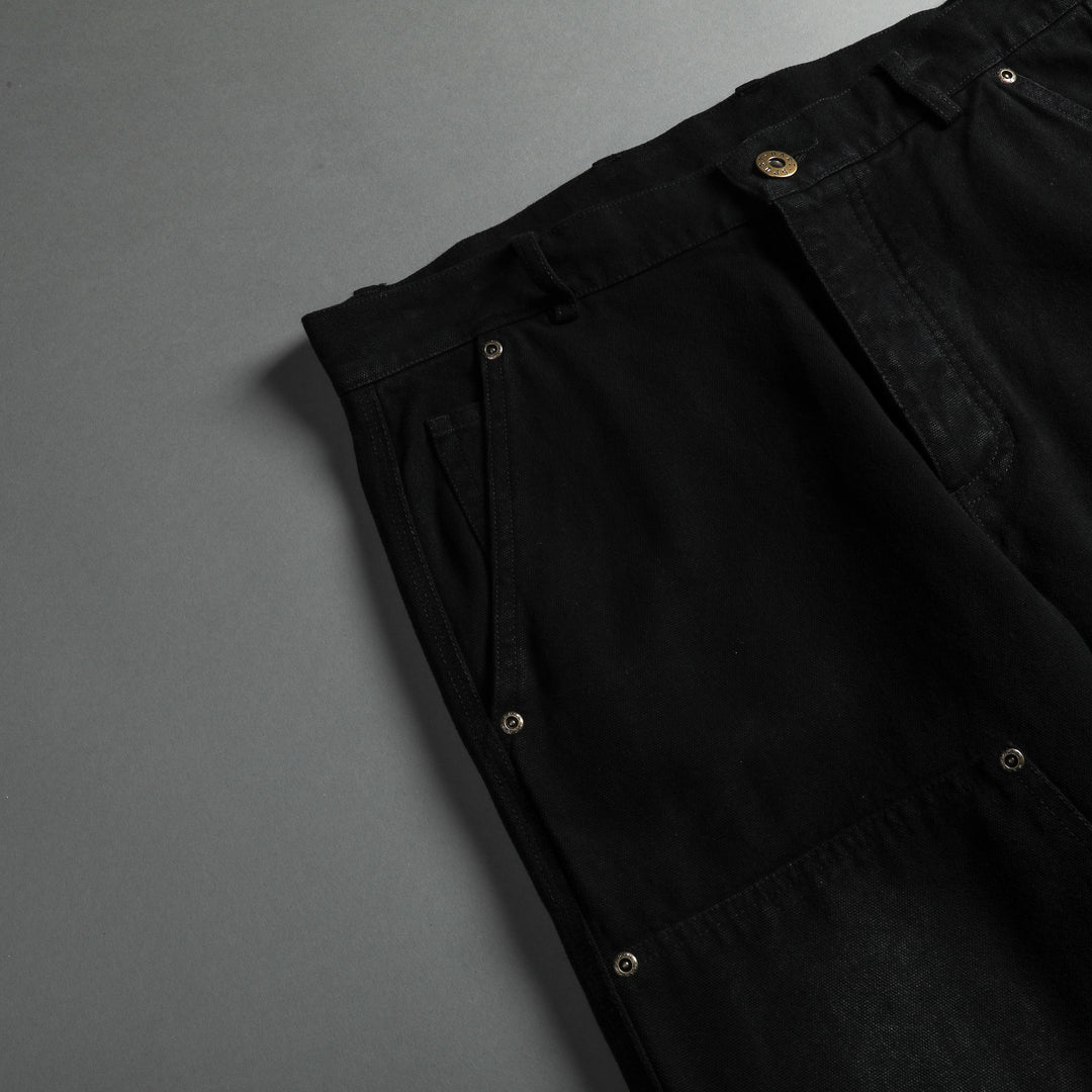 Wolf Head Hoffa Flare Pants in Black