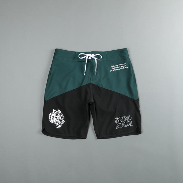 NFGU Until Valhalla Stage Shorts in Norse Green/Black – DarcSport