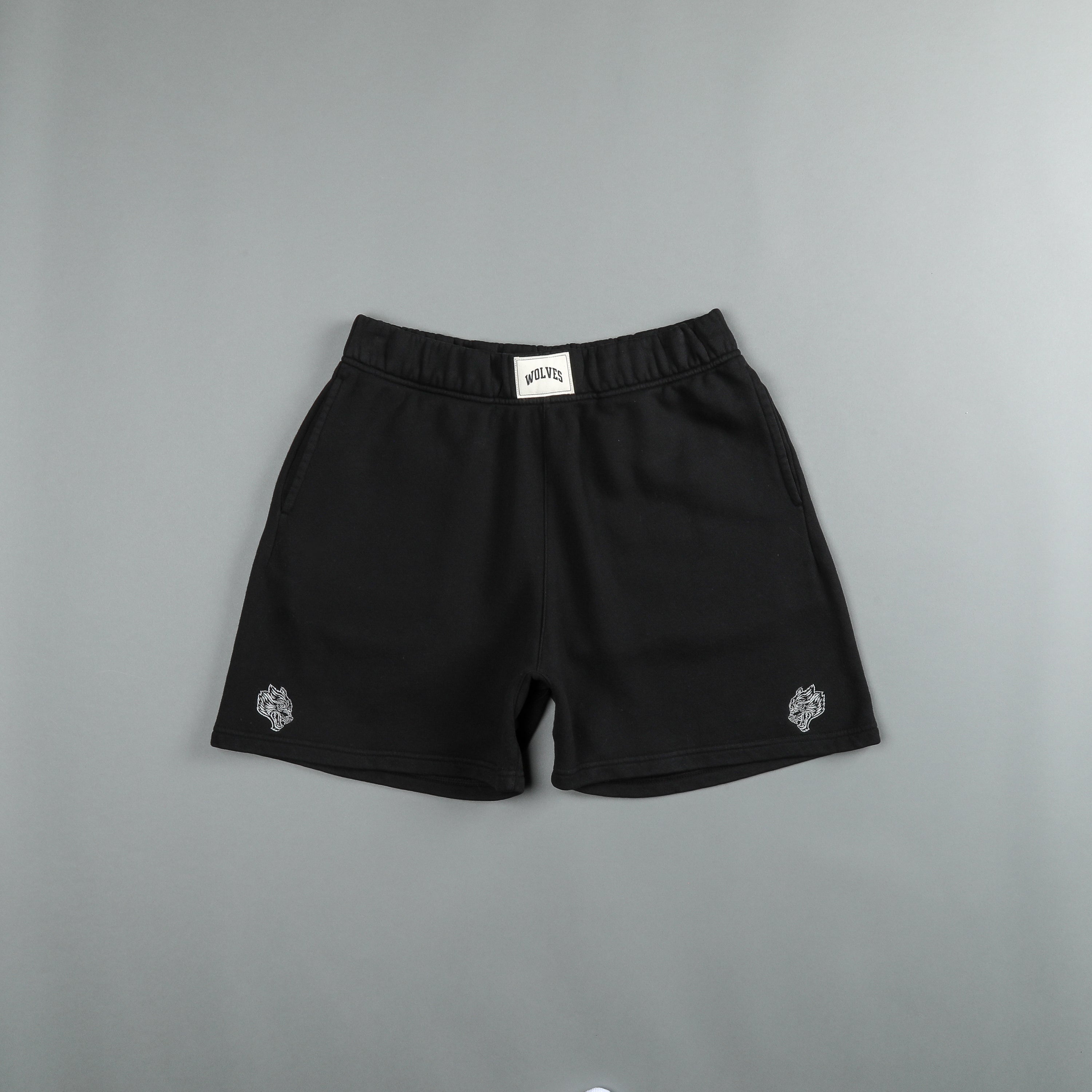 Dual Patch Liam Sweat Shorts in Black – DarcSport