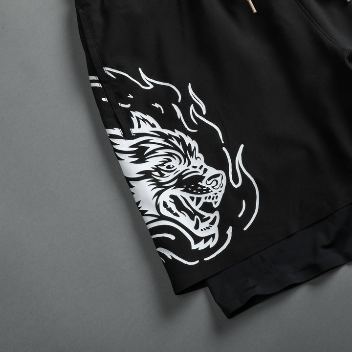 Norse Compression Shorts in Black
