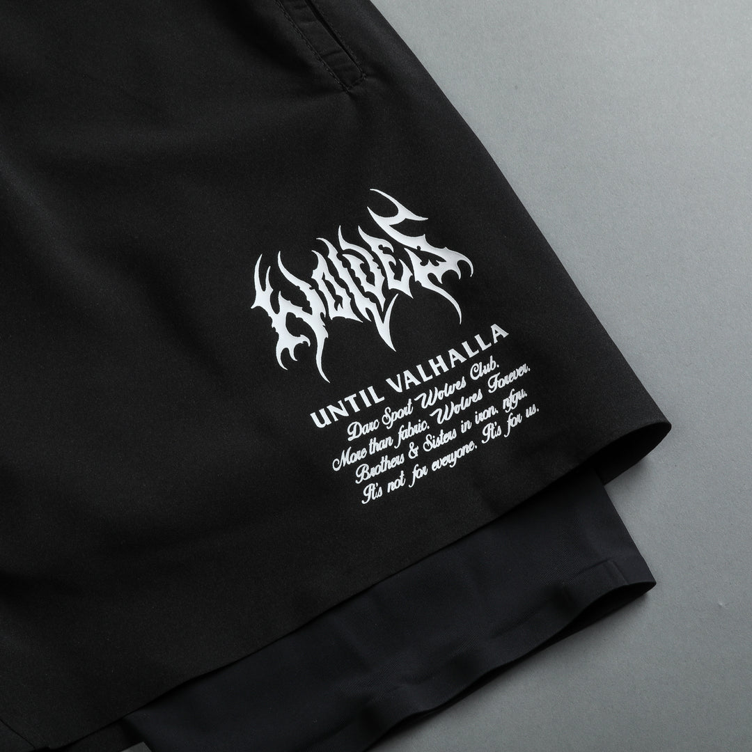 Norse Compression Shorts in Black