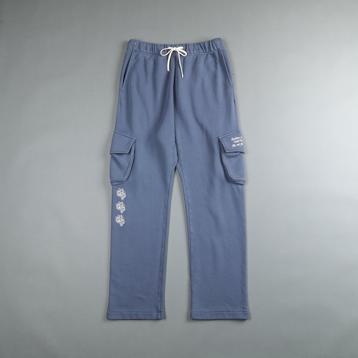 Cerberus Bigelow Cargo Sweat Pants in Norse Blue