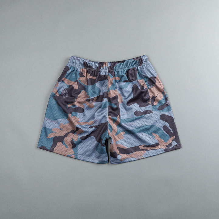 Try Us 5" Mesh Shorts in Norse Woodland Camo