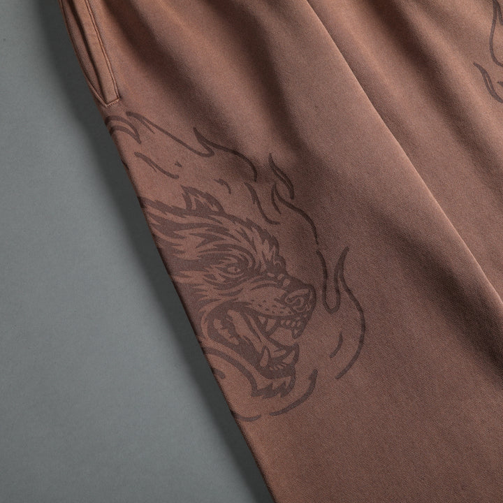 Fired Up Premium Post Lounge Sweats in Norse Brown