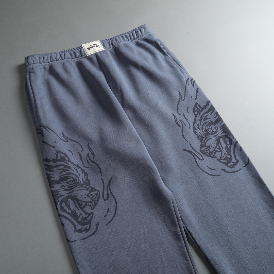 Fired Up Premium Post Lounge Sweats in Norse Blue