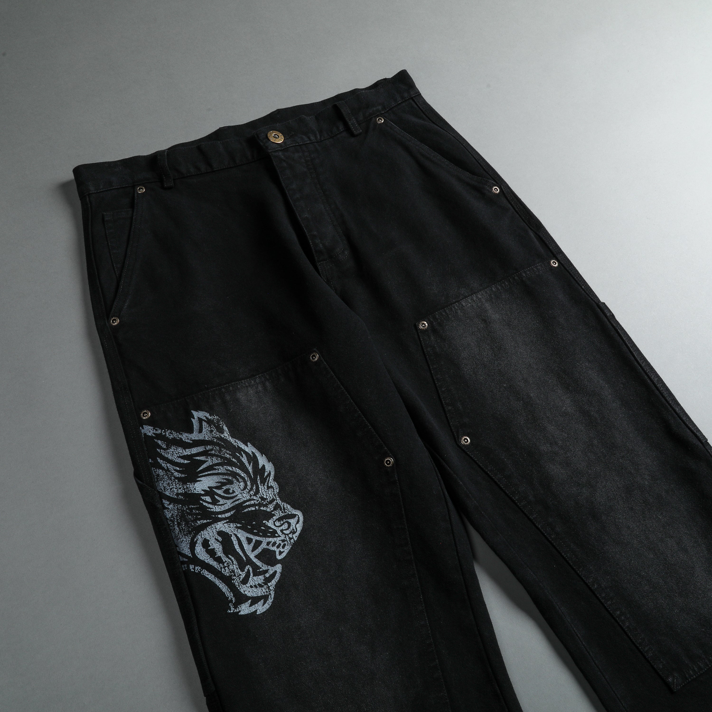 Been Through It Hoffa Flare Pants in Black