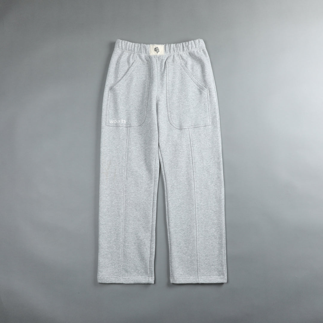 Patch Wrath Pants in Light Athletic Gray