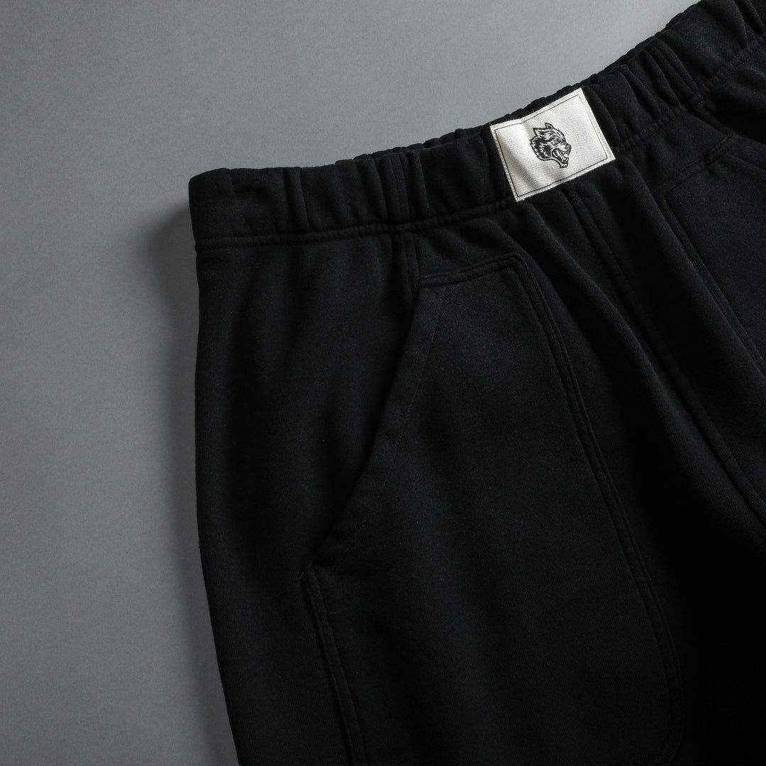 Patch Wrath Shorts in Black