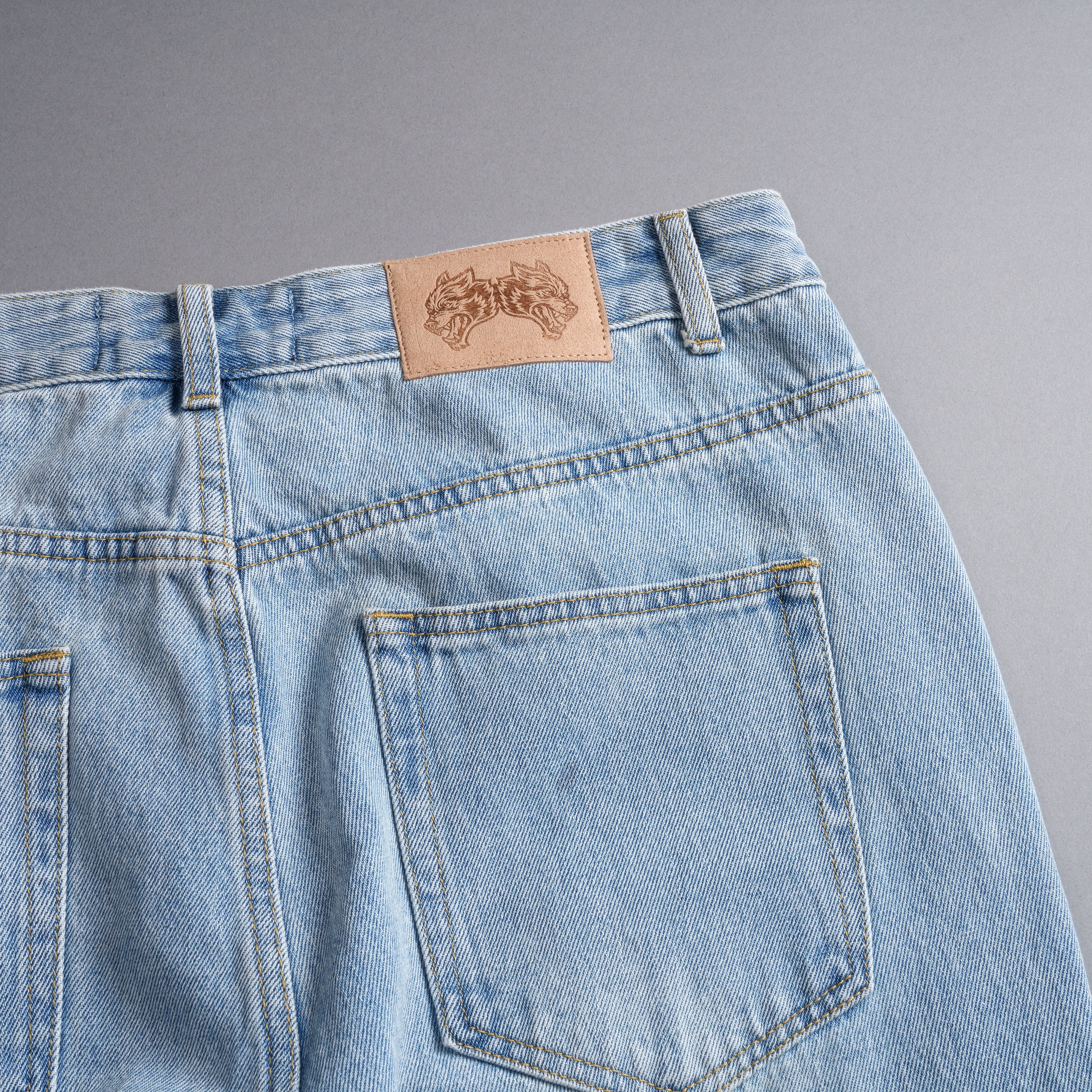 Tall Can Campbell Denim Jeans in Light Wash