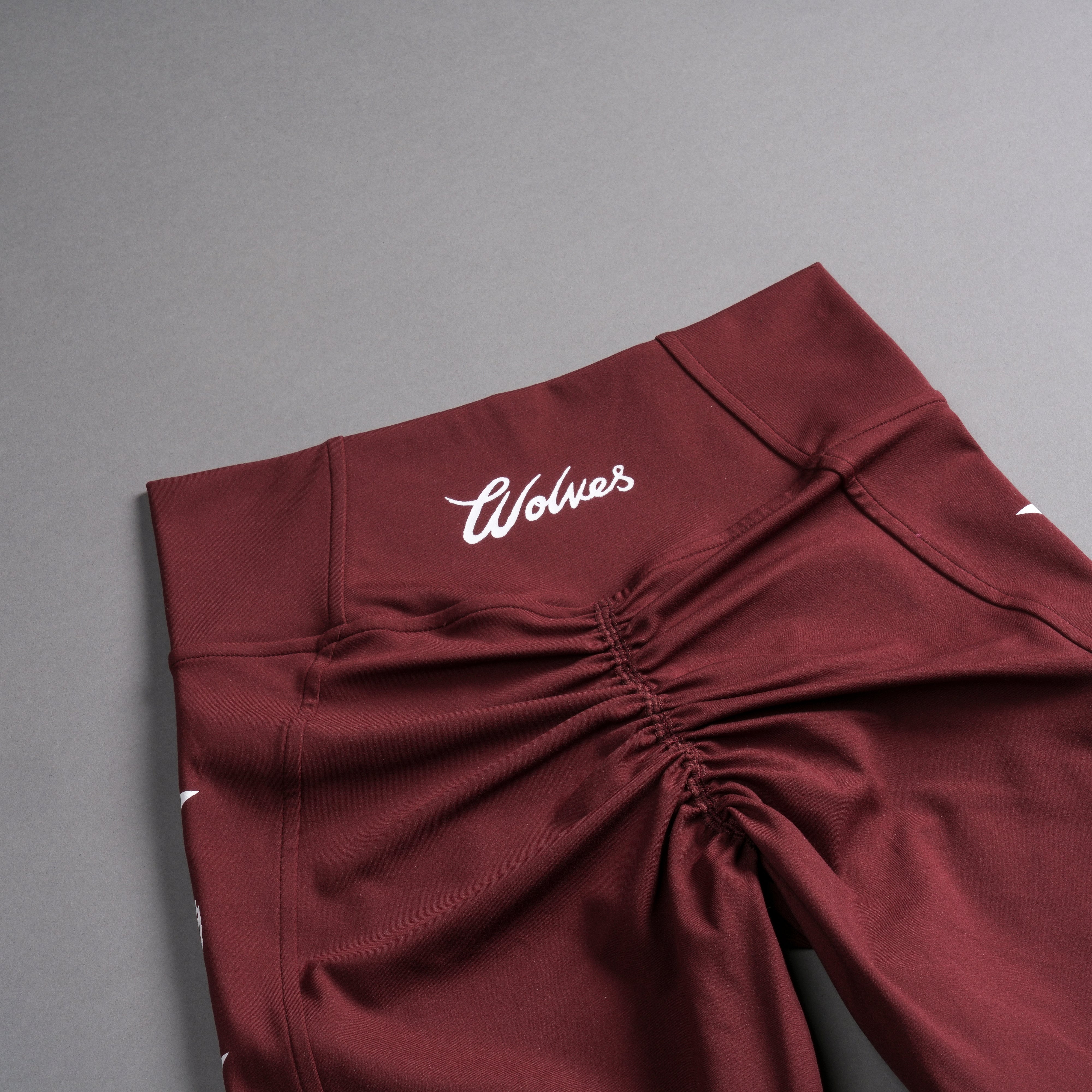 Roadster "Georgia" Energy Shorts in Oxblood