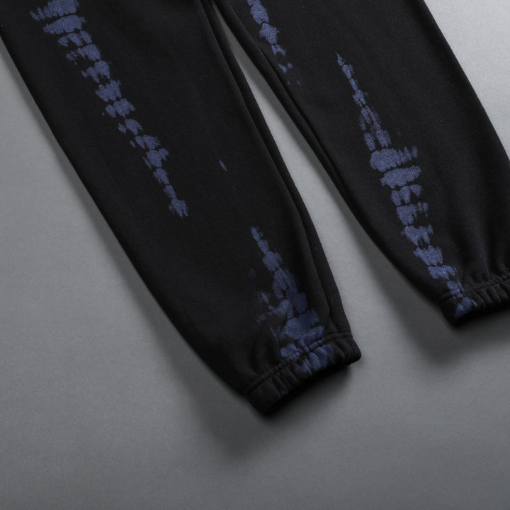 Respect Us V3 She Post Lounge Sweats in Black/Midnight Blue Serpent