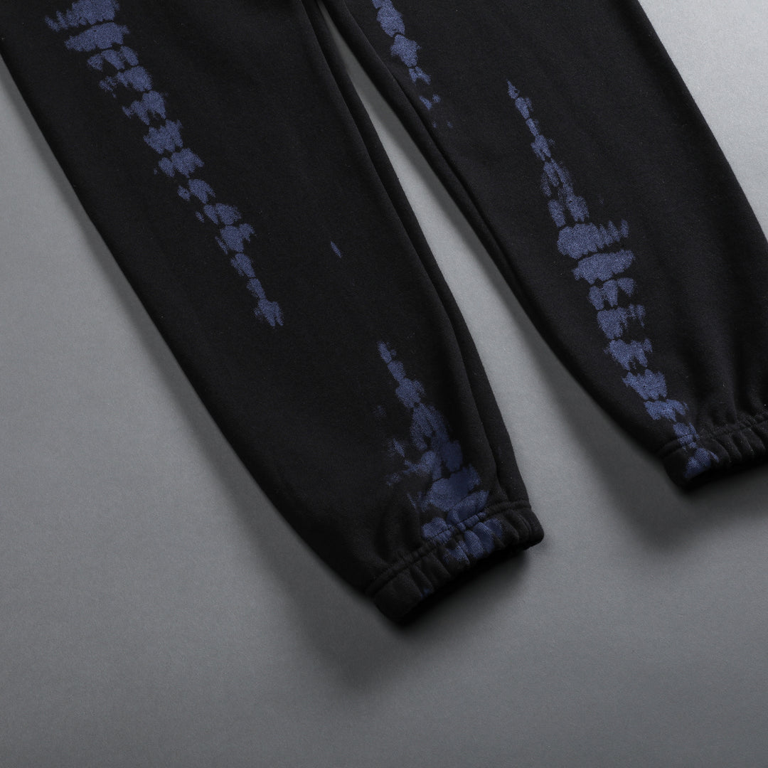 Respect Us V3 She Post Lounge Sweats in Black/Midnight Blue